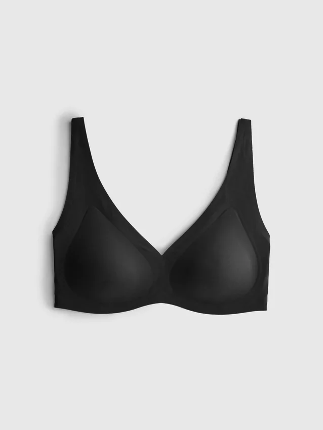Saumaton, vartaloa tasoittava bralette