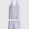 Saumattomat cami-lyhythousupyjamat
