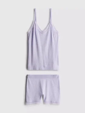 Saumattomat cami-lyhythousupyjamat