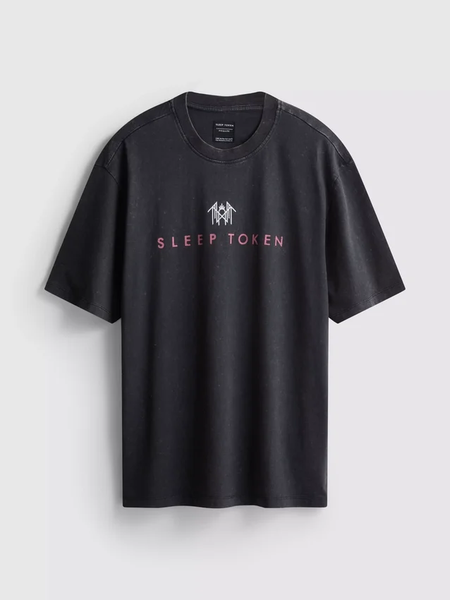Sleep Token -lyhythihainen t-shortsi