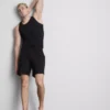 Slim fit -mallinen ribbattu tankkitoppi
