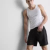 Slim fit -mallinen ribbattu tankkitoppi