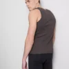 Slim fit -mallinen ribbattu tankkitoppi