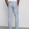 Slim fit -malliset dobby-kuvioiset housut