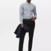 Slim fit -malliset twill-juhlahousut