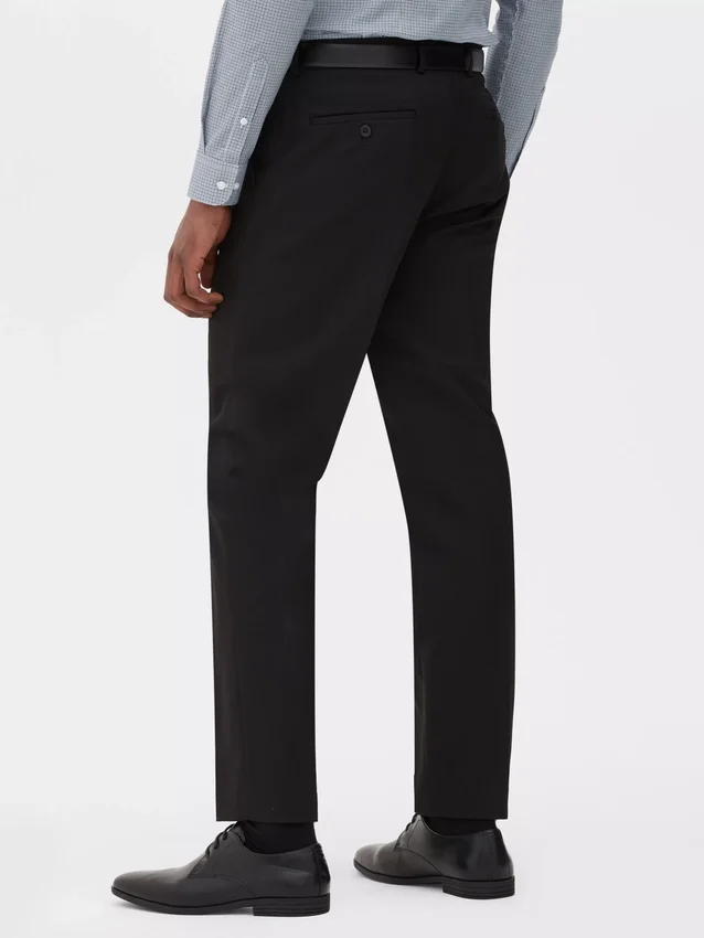 Slim fit -malliset twill-juhlahousut