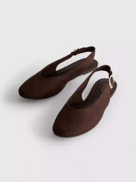 Slingback-balettikengät