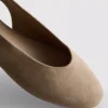Slingback-balettikengät
