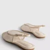 Slingback-ballerinat, strassikoristeiset matalat kengät