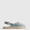 Slingback-espadrillosandaalit