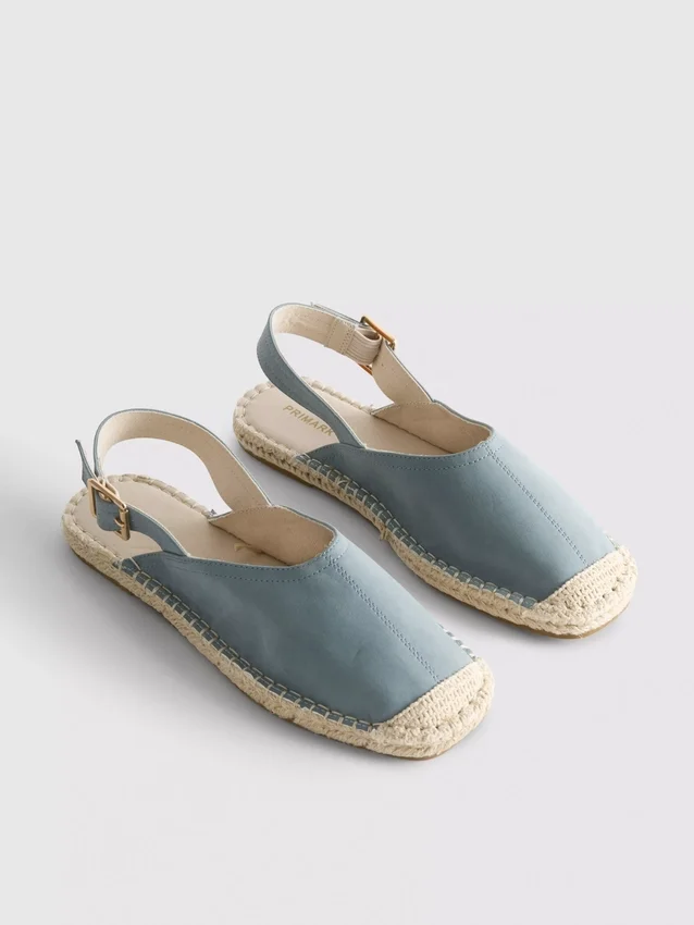Slingback-espadrillosandaalit