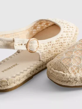 Slingback-espadrillosandaalit