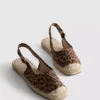Slingback-espadrillosandaalit