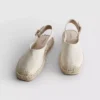 Slingback-espadrillosandaalit