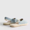Slingback-espadrillosandaalit