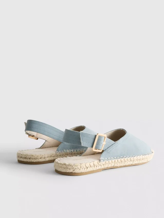 Slingback-espadrillosandaalit