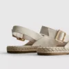 Slingback-espadrillosandaalit