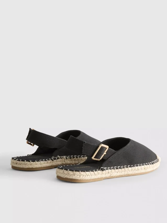 Slingback-espadrillosandaalit