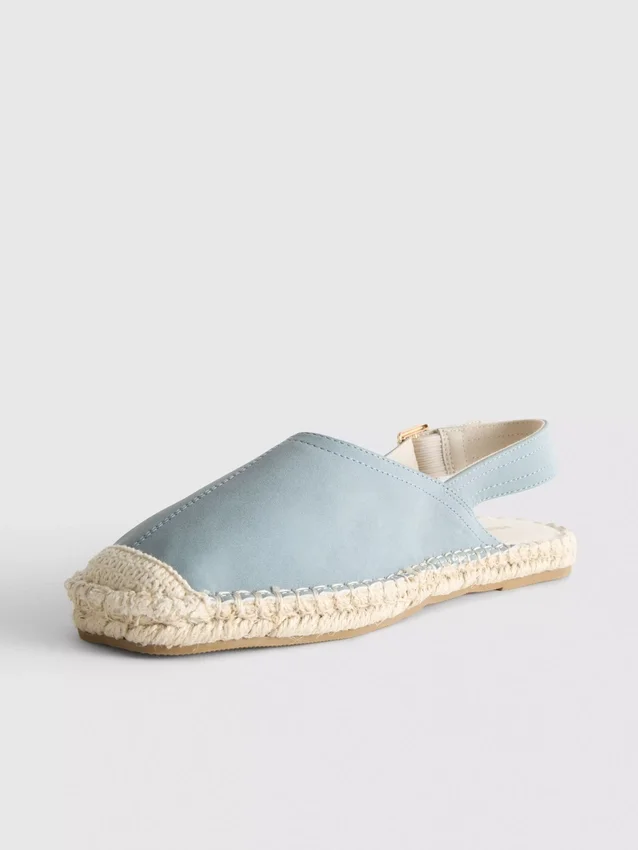 Slingback-espadrillosandaalit