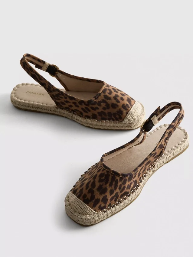 Slingback-espadrillosandaalit