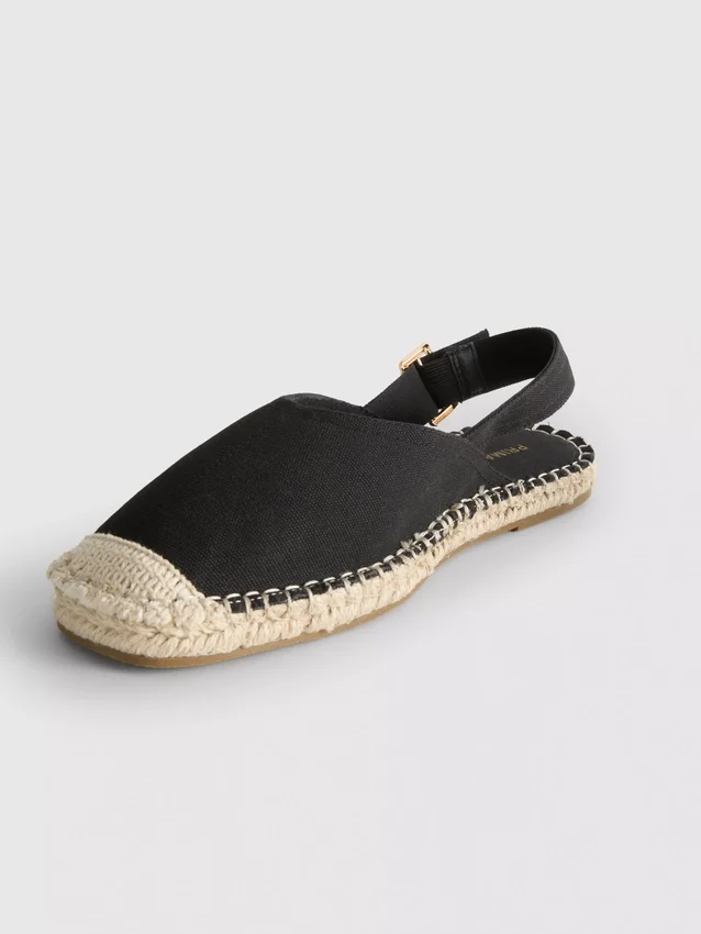 Slingback-espadrillosandaalit