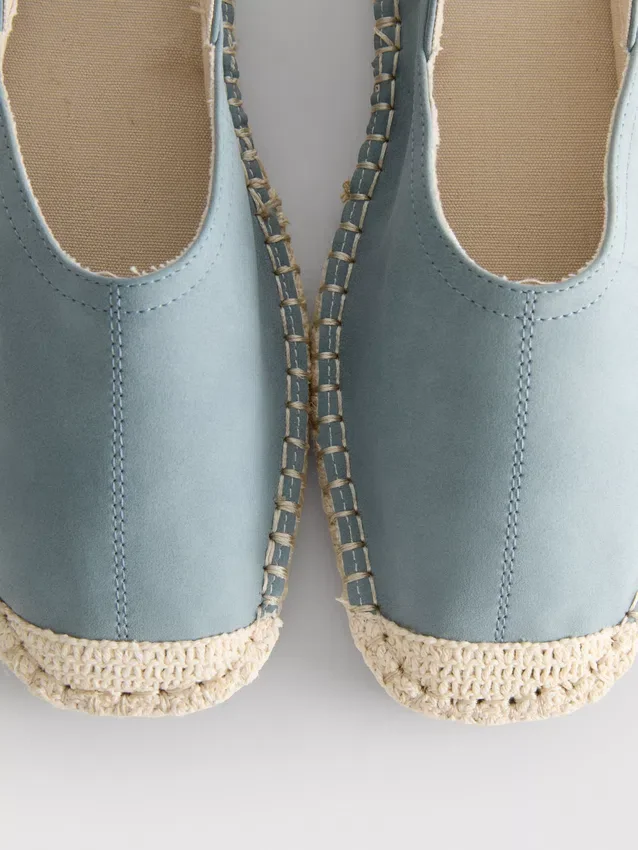Slingback-espadrillosandaalit