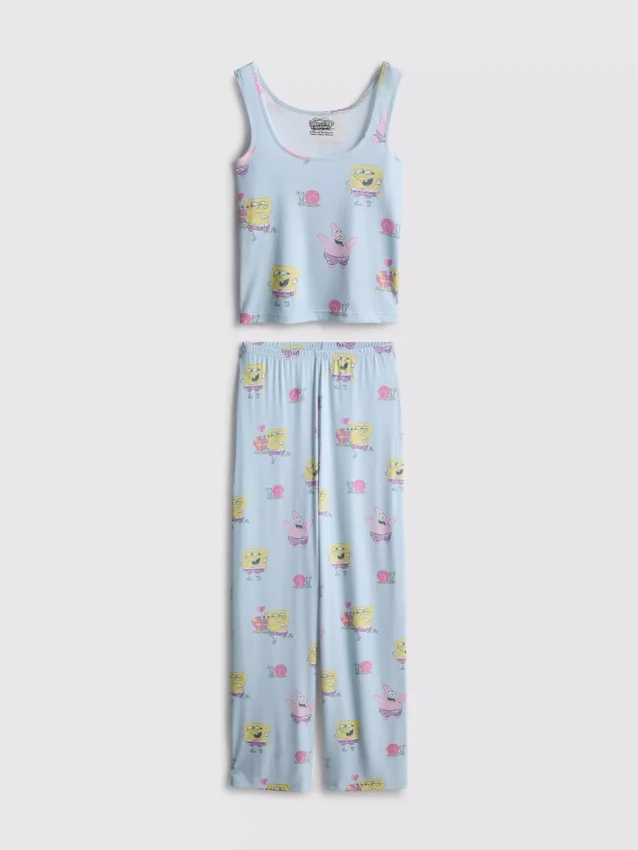 Spongebob Squarepants -hahmopyjamat, ribbineulosta