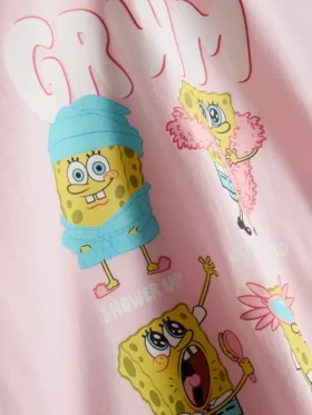 SpongeBob SquarePants -kuvioiset lyhyet pyjamat