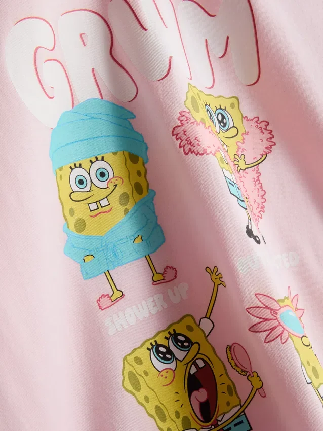 SpongeBob SquarePants -kuvioiset lyhyet pyjamat