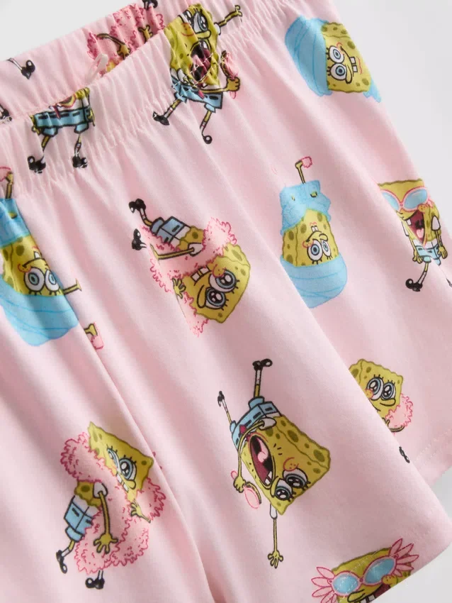 SpongeBob SquarePants -kuvioiset lyhyet pyjamat