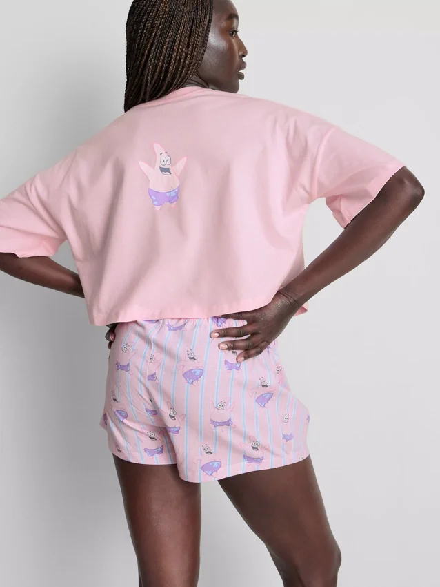 SpongeBob SquarePants -kuvioiset lyhyet pyjamat