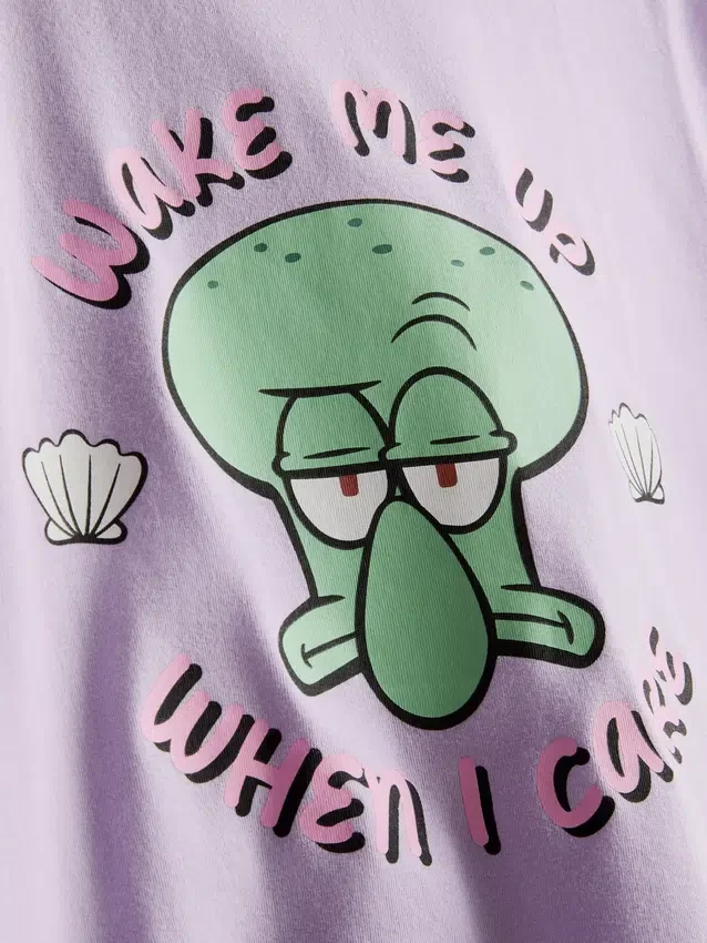 SpongeBob SquarePants -kuvioiset puuvillapyjamat