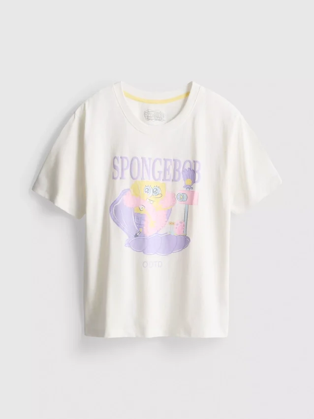 Spongebob Squarepants OOTD -kuvioinen pyjamapaida