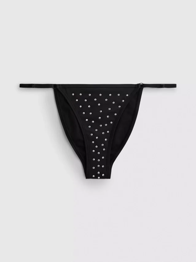 Strassikoristeiset bikinialushousut