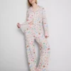 Suloinen herkkupainatus, boyfriend-malliset pyjamat