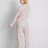 Suloinen herkkupainatus, boyfriend-malliset pyjamat