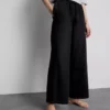 Suoralahkeiset denim-collegehousut