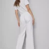 Suoralahkeiset denim-collegehousut