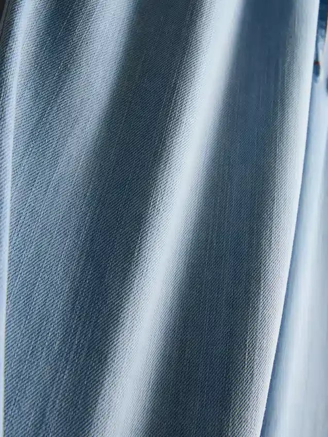 Suoralahkeiset denim-collegehousut