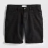 Suorat denimshortsit