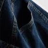 Suorat denimshortsit