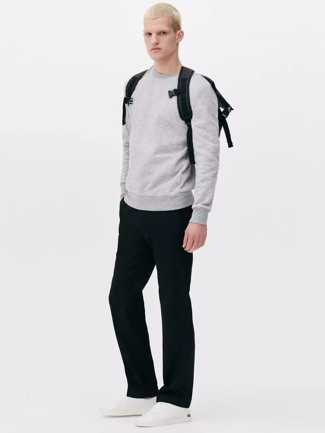 Suorat twill-housut