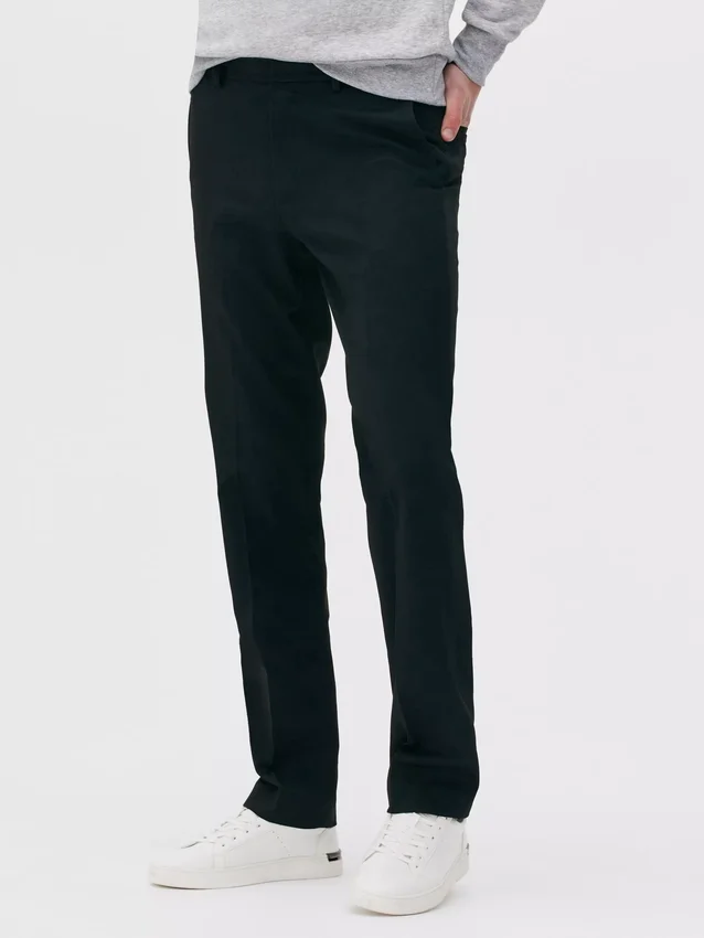 Suorat twill-housut