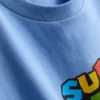 Super Mario -puuvillainen graafinen t-paita