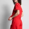 T-paita- ja shortsipyjama