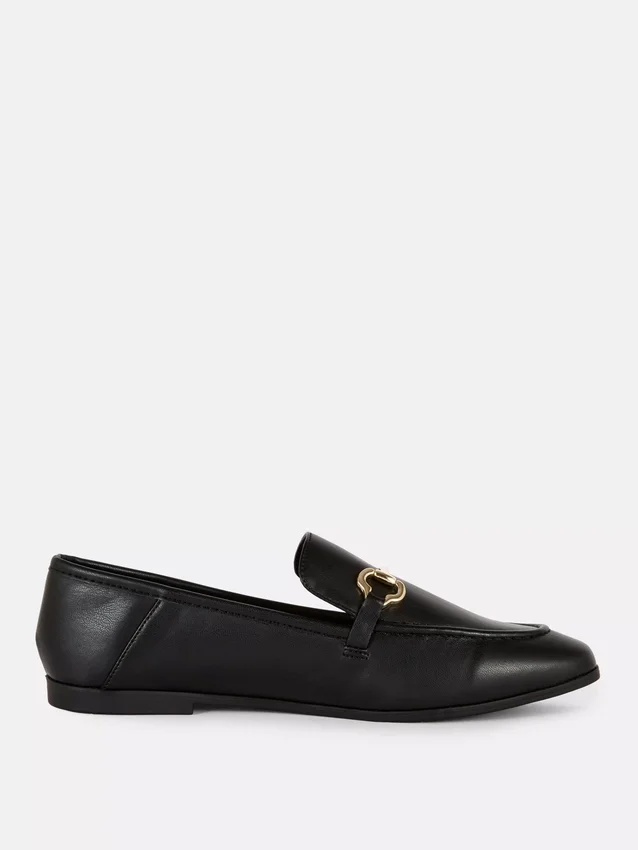 Tekonahkaiset snaffle-loaferit