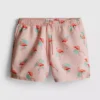 Teksturoidut flamingo-shortsit