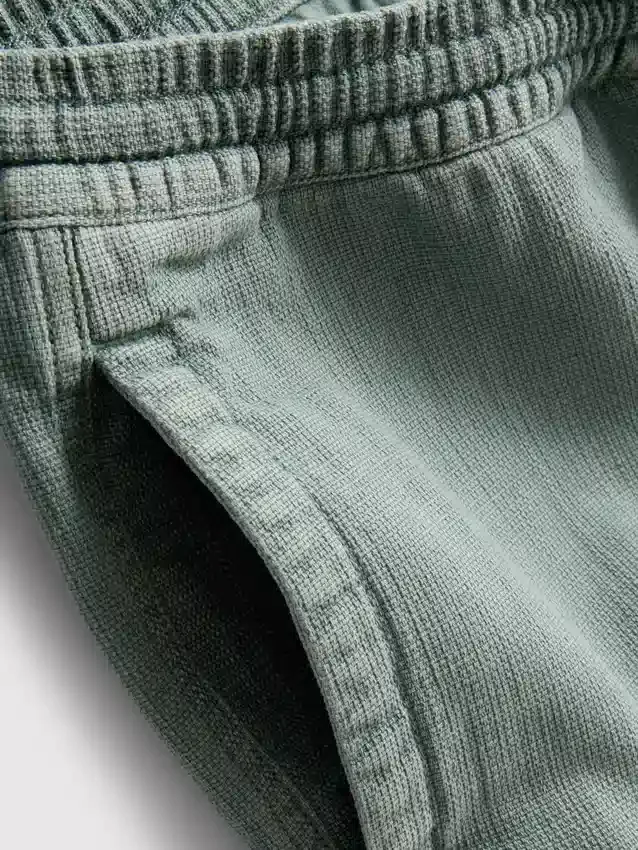 Teksturoidut kiristysnauhalliset shortsit
