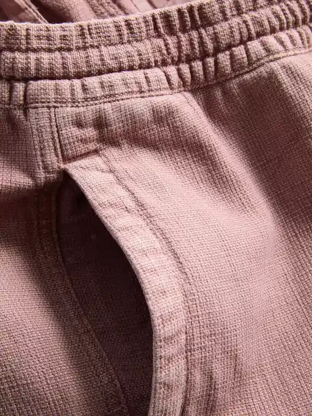 Teksturoidut kiristysnauhalliset shortsit