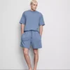 Teksturoidut pyjamat, joissa on kiristysnauha